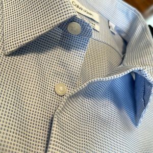 Men's Calvin Klein Infinite Wrinkle Free Slim Fit | Stretch | Flex Collar Shirt